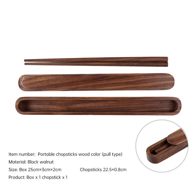 Imported Nordic Style Black Walnut Wooden Kitchen Utensils